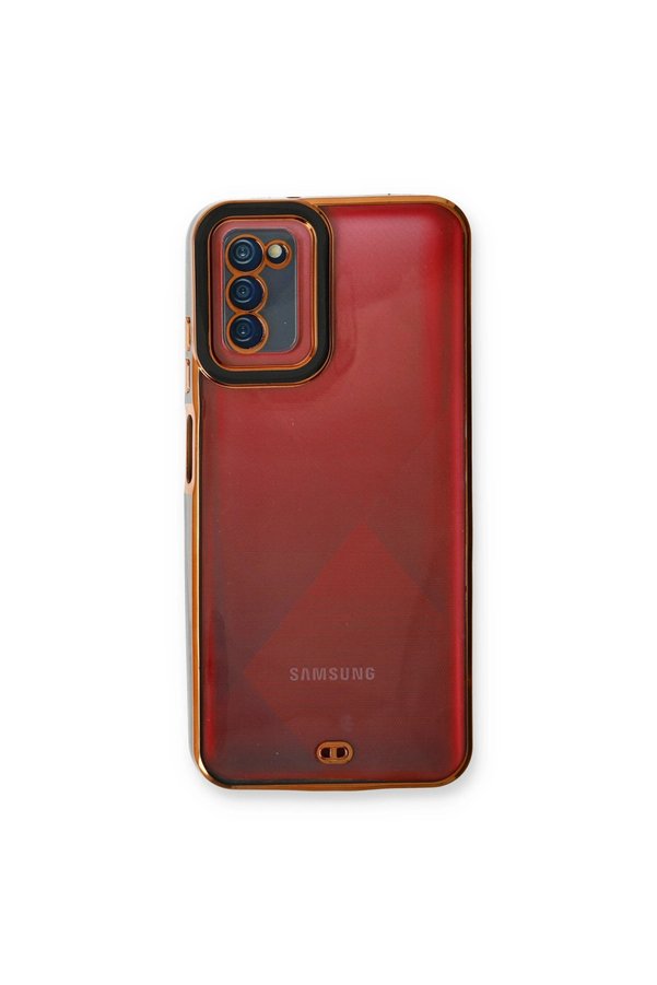 Evimdeyokyok Samsung Galaxy A03S Kılıf Liva Lens Silikon - Siyah