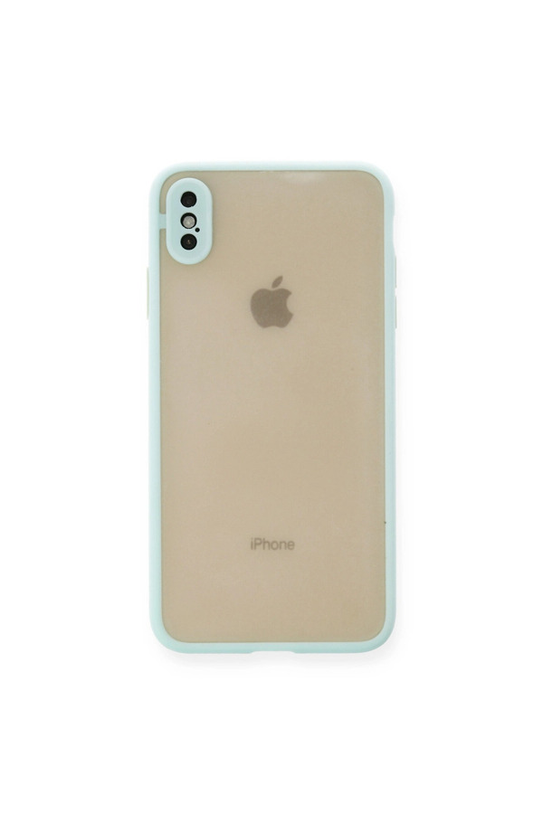Evimdeyokyok Apple İphone Xs Max Kılıf Montreal Silikon Kapak - Turkuaz
