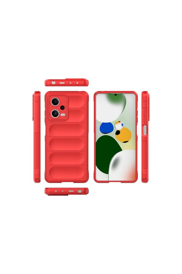 Evimdeyokyok Xiaomi Poco X5 5G Kılıf Optimum Silikon - Kırmızı
