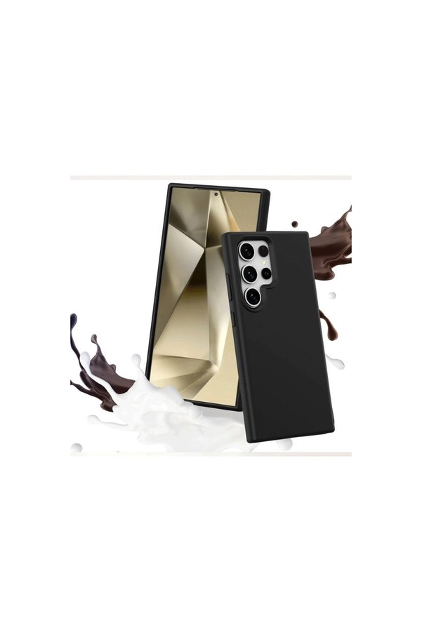Evimdeyokyok Samsung Galaxy S24 Ultra Kılıf First Silikon - Kırmızı