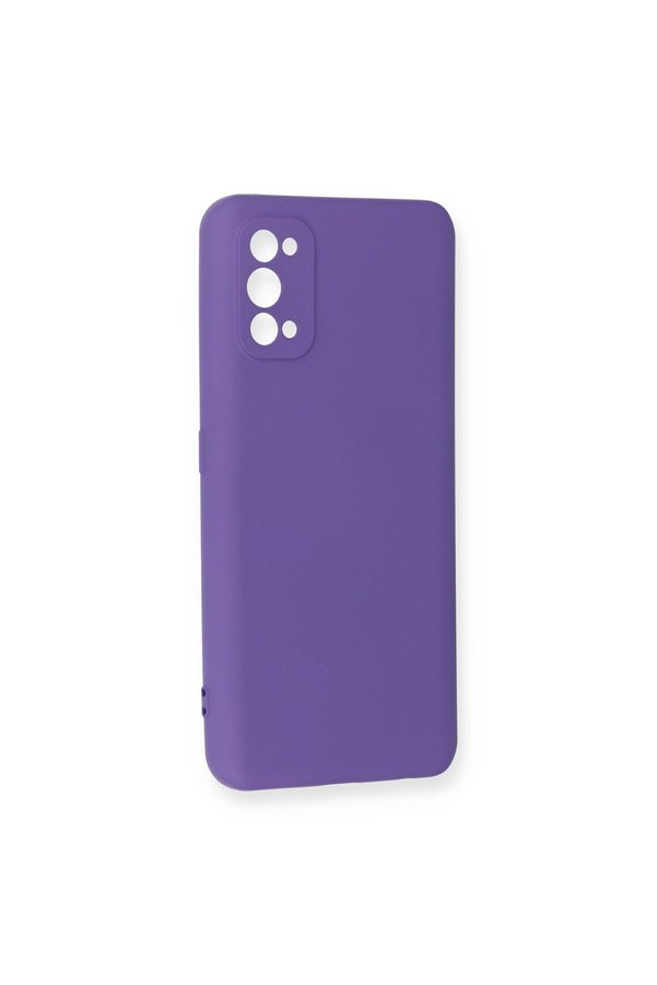Evimdeyokyok Realme 7 Pro Kılıf Nano İçi Kadife Silikon - Mor