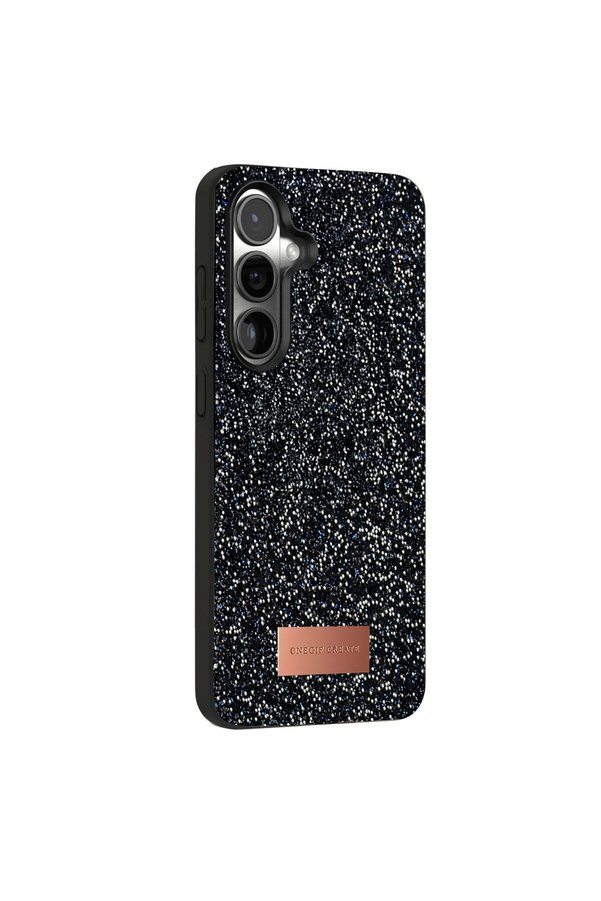 Evimdeyokyok Onegif Samsung Galaxy S25 Plus Bright Simli Kapak - Siyah