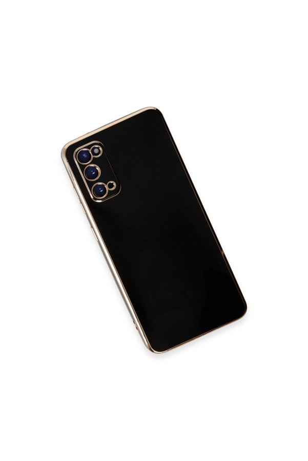 Evimdeyokyok Samsung Galaxy S20 Kılıf Volet Silikon - Siyah