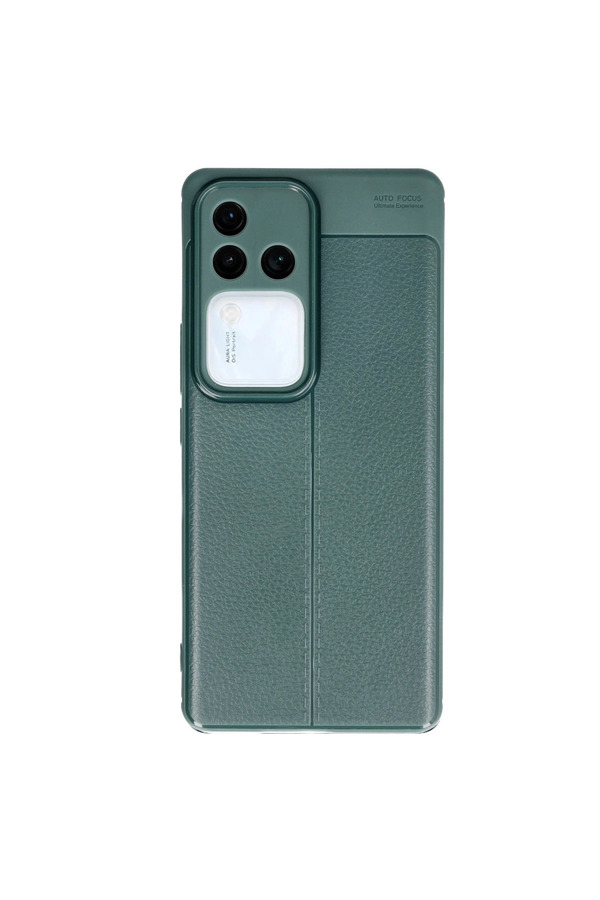 Evi̇mdeyokyok Vi̇vo V30 5G Kılıf Auto Focus Kapak - Koyu Yeşi̇l