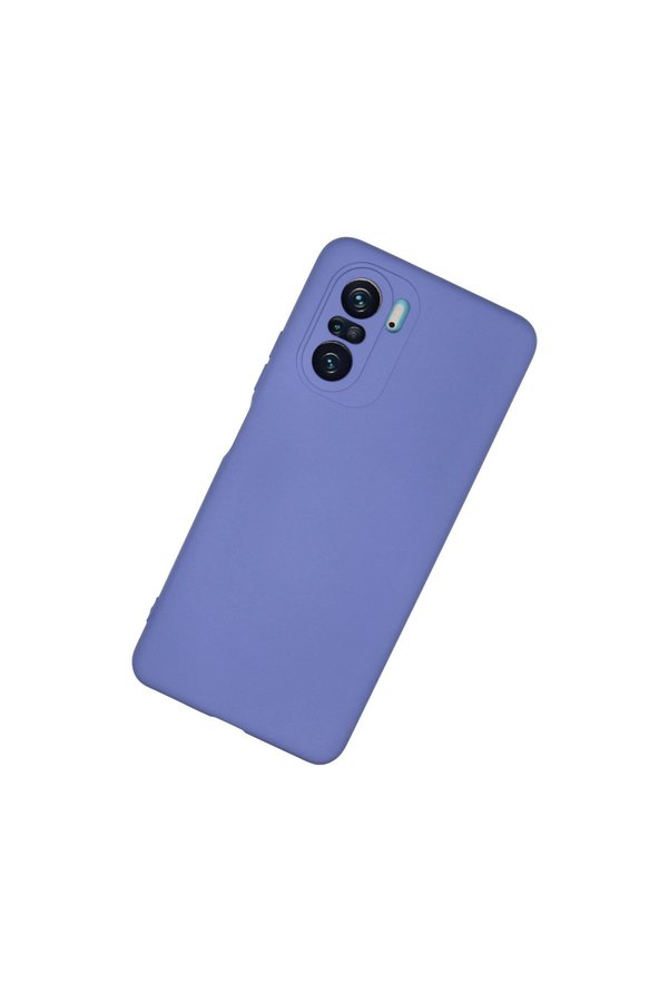 Evimdeyokyok Xiaomi Poco F3 Kılıf Nano İçi Kadife Silikon - Lila