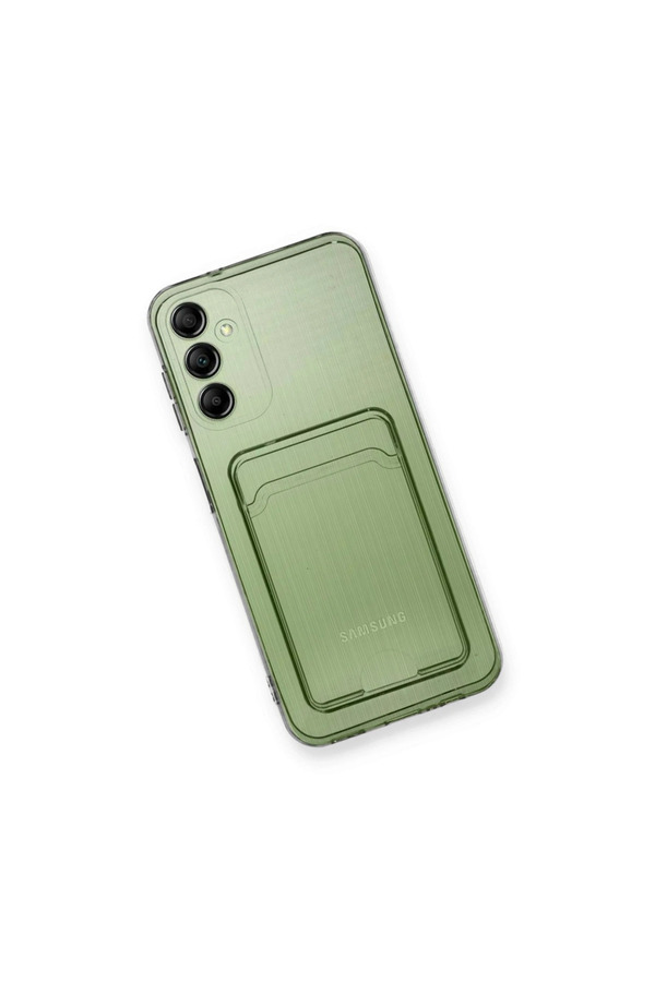 Evimdeyokyok Samsung Galaxy A35 5G Kılıf Kart Şeffaf Silikon - Şeffaf