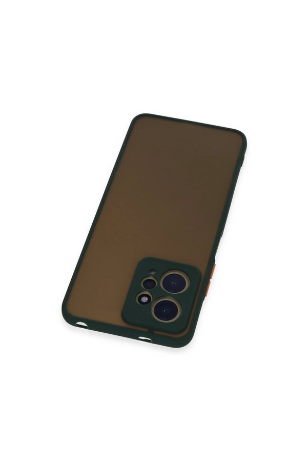 Evimdeyokyok Xiaomi Redmi Note 12 4G Kılıf Montreal Silikon Kapak - Yeşil