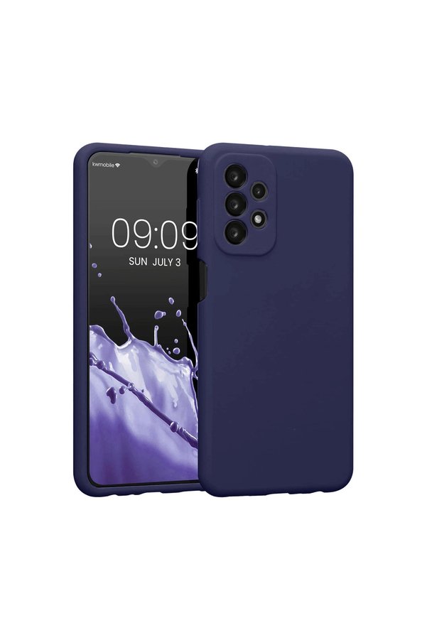 Evimdeyokyok Samsung Galaxy A23 4G Kılıf First Silikon - Lacivert