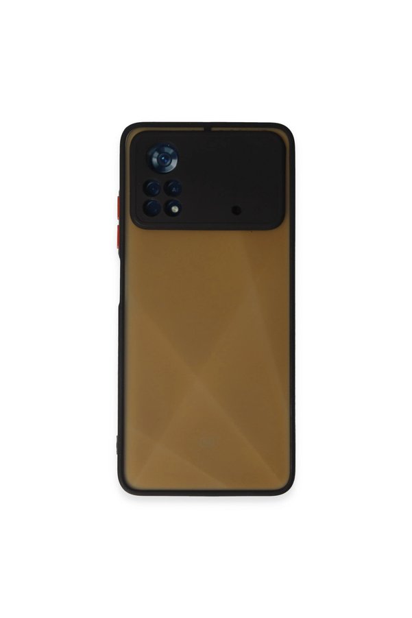 Evimdeyokyok Xiaomi Poco X4 Pro 5G Kılıf Montreal Silikon Kapak - Siyah
