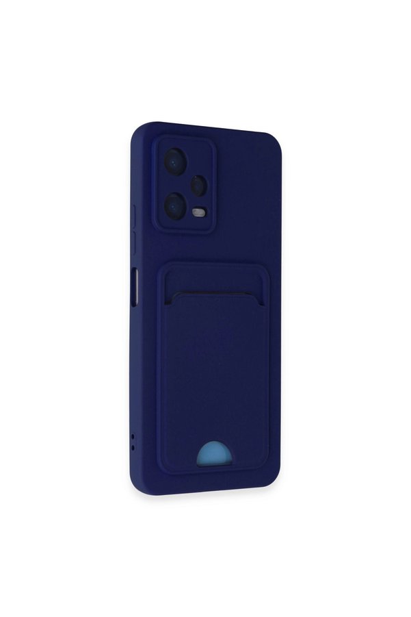 Evimdeyokyok Xiaomi Poco X5 5G Kılıf Kelvin Kartvizitli Silikon - Lacivert