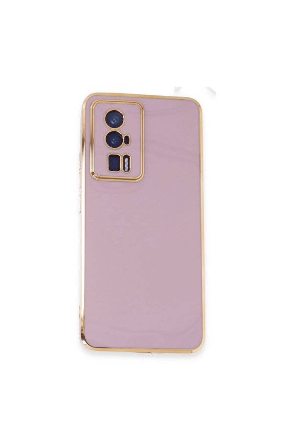 Evimdeyokyok Xiaomi Poco F5 Pro Kılıf Volet Silikon - Mor