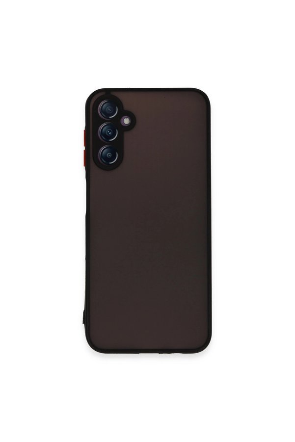 Evimdeyokyok Samsung Galaxy A14 4G Kılıf Montreal Silikon Kapak - Siyah