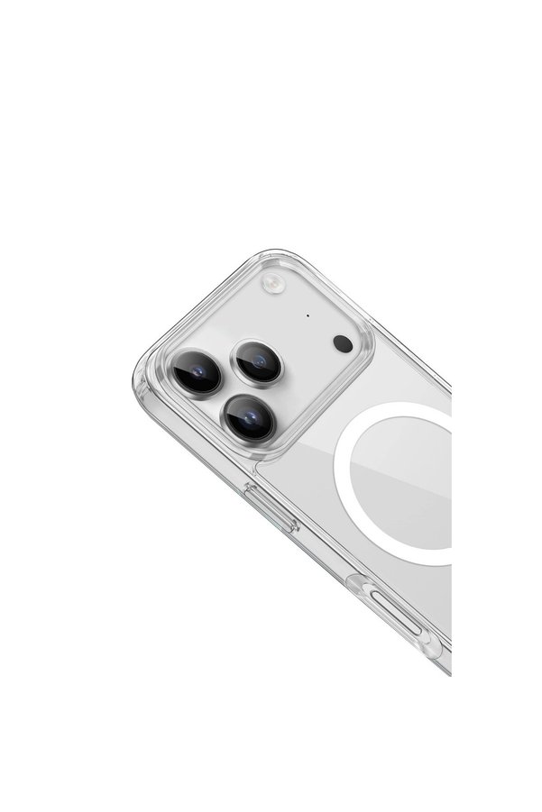 Evimdeyokyok Apple İphone 17 Pro Max Kılıf Pc Real Magsafe Kapak - Şeffaf