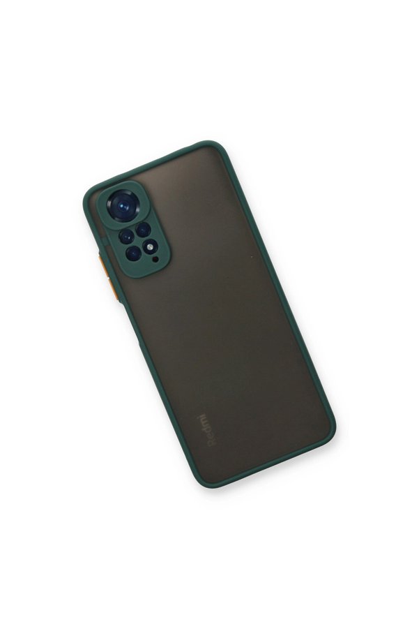 Evimdeyokyok Xiaomi Redmi Note 11 Kılıf Montreal Silikon Kapak - Yeşil
