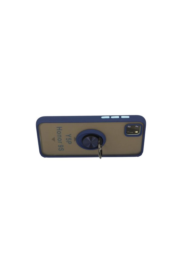Evimdeyokyok Huawei Y5P Kılıf Montreal Yüzüklü Silikon Kapak - Lacivert