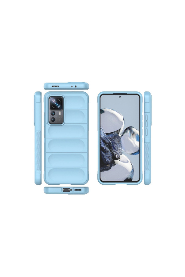 Evimdeyokyok Xiaomi Mi 12T Pro Kılıf Optimum Silikon - Sky Blue