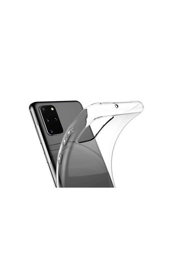 Evimdeyokyok Samsung Galaxy S20 Plus Kılıf Lüx Şeffaf Silikon