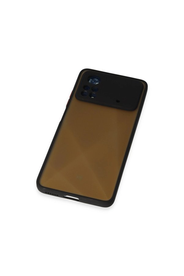 Evimdeyokyok Xiaomi Poco X4 Pro 5G Kılıf Montreal Silikon Kapak - Siyah