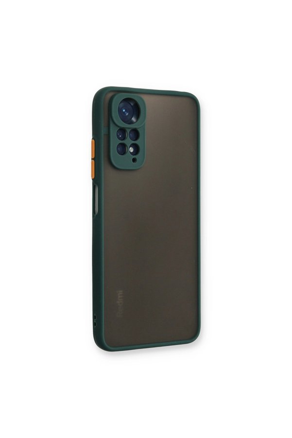 Evimdeyokyok Xiaomi Redmi Note 11 Kılıf Montreal Silikon Kapak - Yeşil
