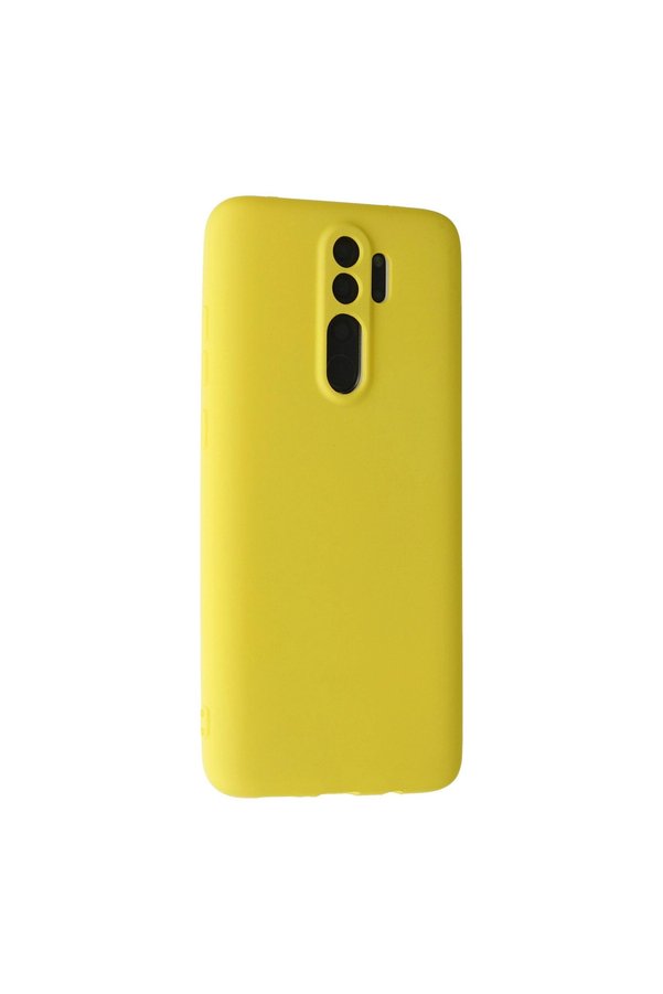 Evimdeyokyok Xiaomi Redmi Note 8 Pro Kılıf First Silikon - Sarı