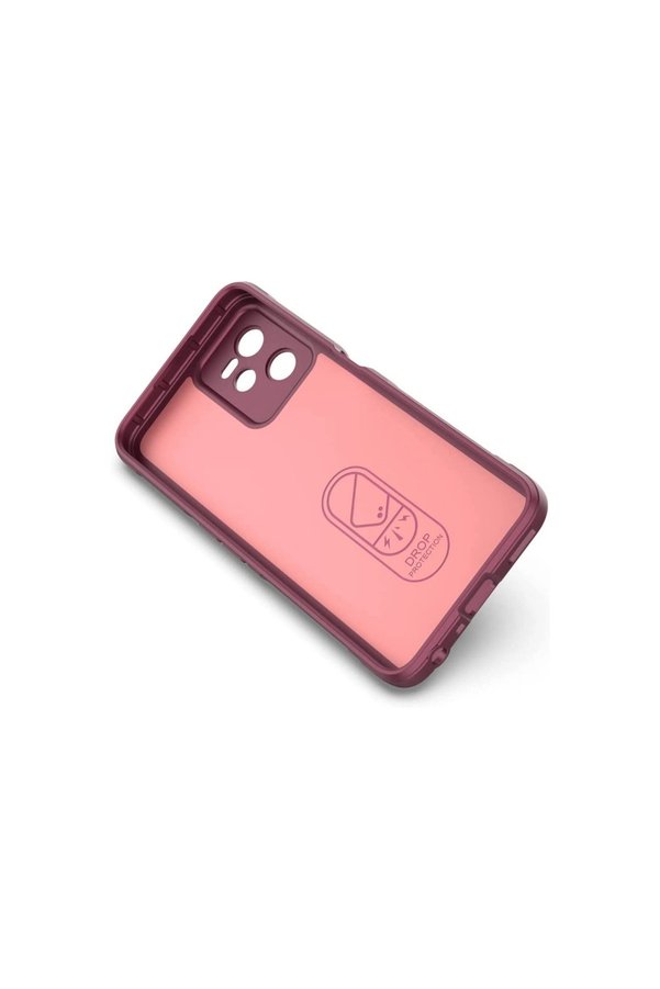 Evimdeyokyok Realme C35 Kılıf Optimum Silikon - Bordo