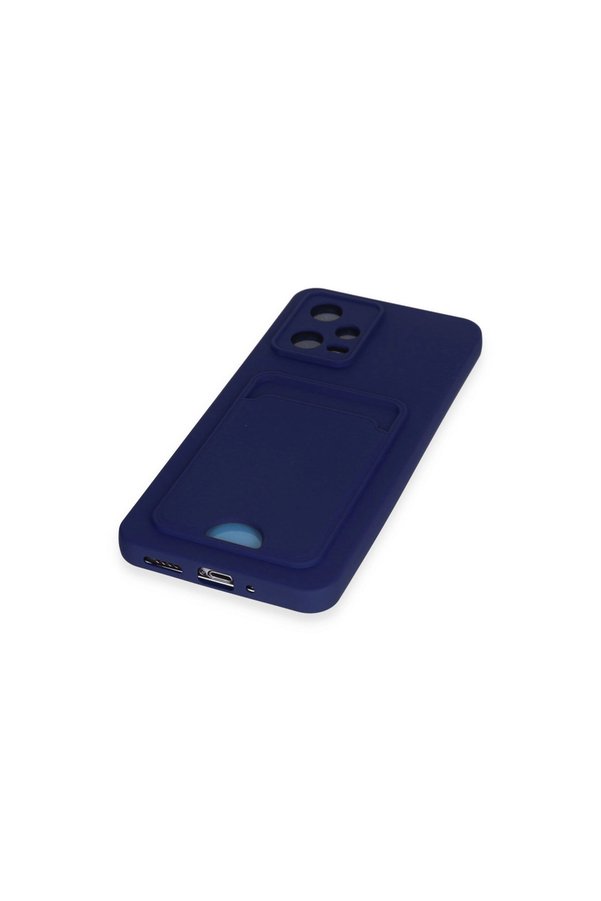 Evimdeyokyok Xiaomi Poco X5 5G Kılıf Kelvin Kartvizitli Silikon - Lacivert