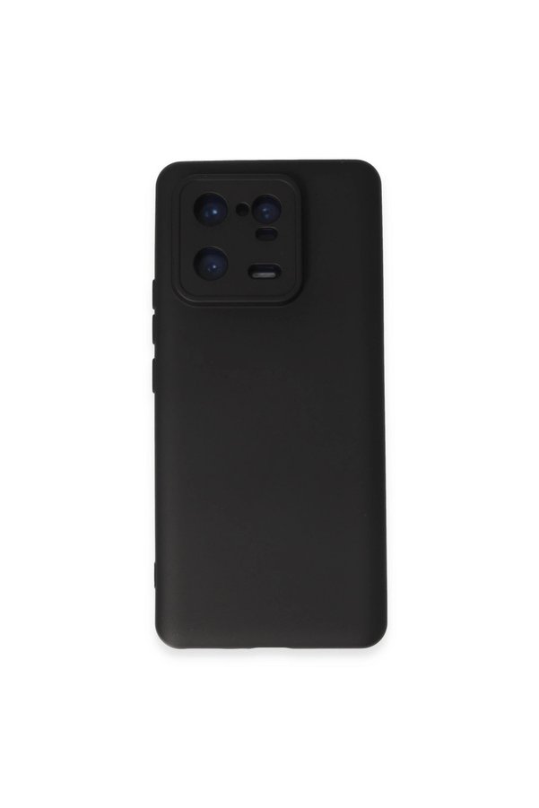 Evimdeyokyok Xiaomi Mi 13 Pro Kılıf Nano İçi Kadife Silikon - Siyah