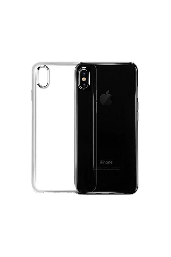 Evimdeyokyok Apple İphone X Kılıf Lüx Şeffaf Silikon