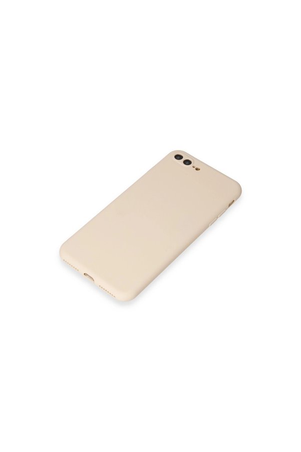 Evimdeyokyok Apple İphone 7 Plus Kılıf First Silikon - Krem
