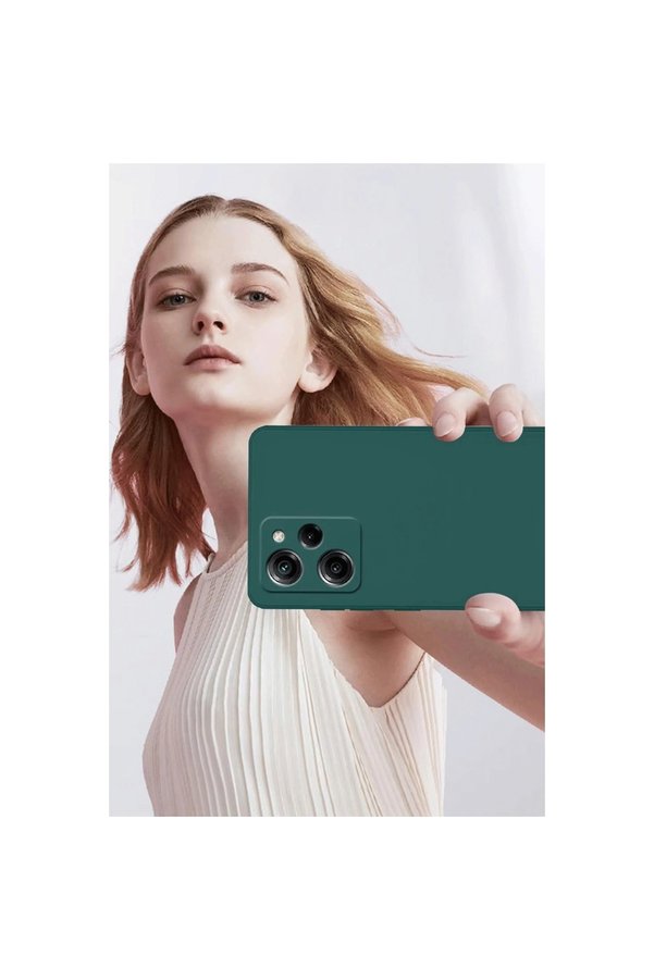 Evimdeyokyok Xiaomi Poco X5 5G Kılıf First Silikon - Siyah