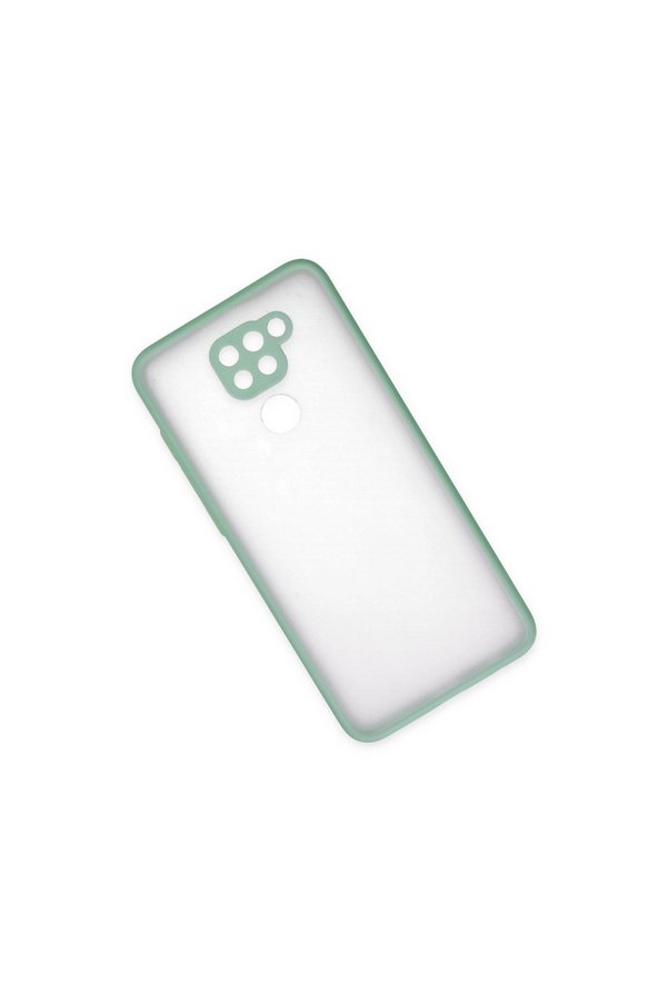 Evimdeyokyok Xiaomi Redmi Note 9 Kılıf Montreal Silikon Kapak - Turkuaz