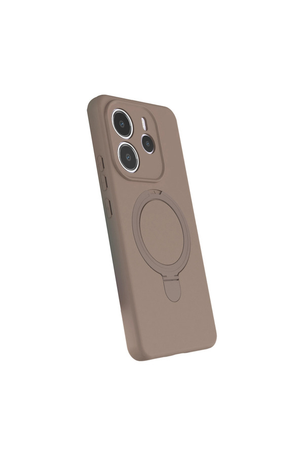 Evimdeyokyok Xiaomi Redmi Note 14 4G Regal Magsafe Standlı Kapak - Çöl Titanyum