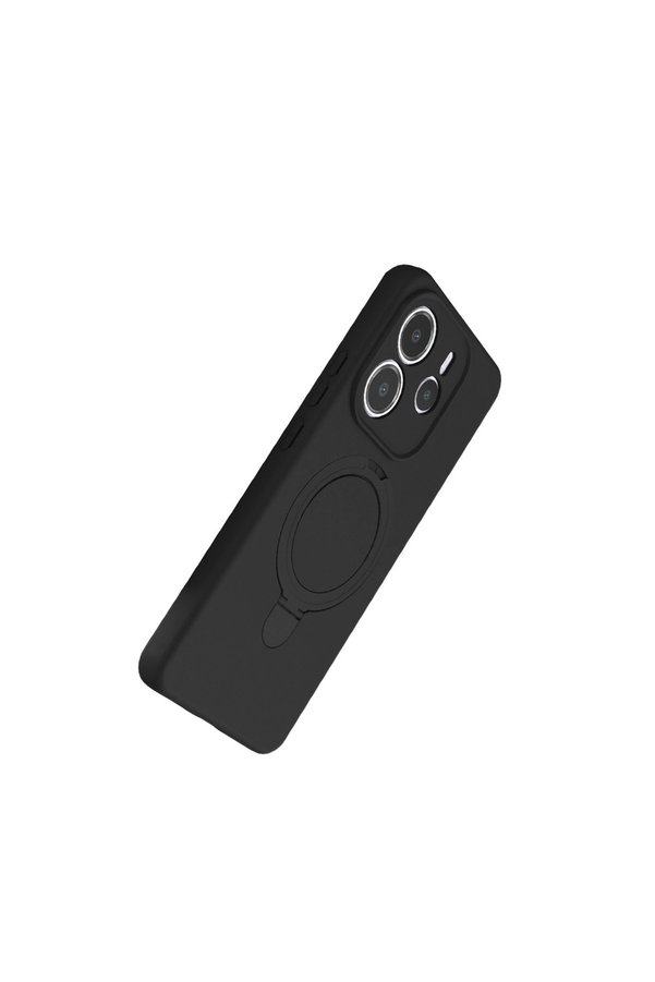 Evimdeyokyok Xiaomi Redmi Note 14 4G Regal Magsafe Standlı Kapak - Siyah