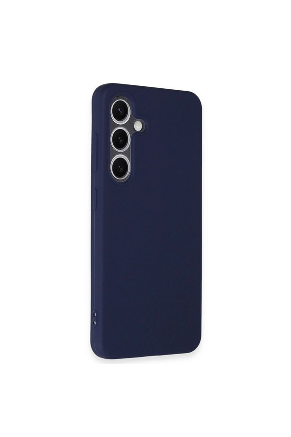 Evimdeyokyok Samsung Galaxy S24 Kılıf First Silikon - Lacivert