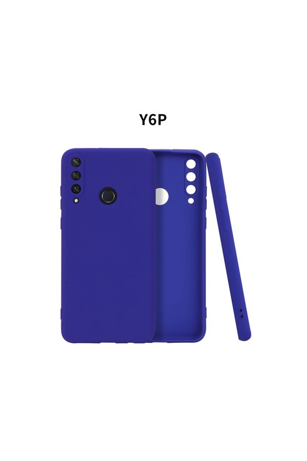 Evimdeyokyok Huawei Y6P Kılıf First Silikon - Lacivert