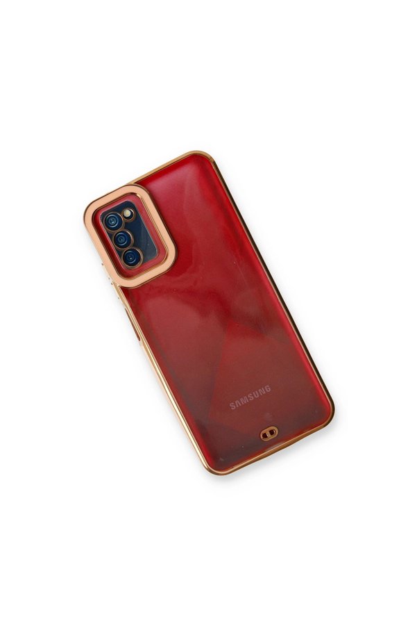 Evimdeyokyok Samsung Galaxy A03S Kılıf Liva Lens Silikon - Rose