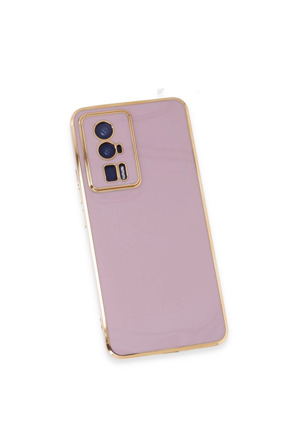 Evimdeyokyok Xiaomi Poco F5 Pro Kılıf Volet Silikon - Mor