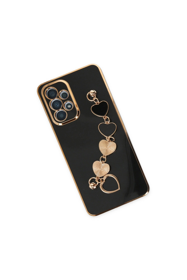 Evimdeyokyok Samsung Galaxy A33 5G Kılıf Esila Silikon - Siyah