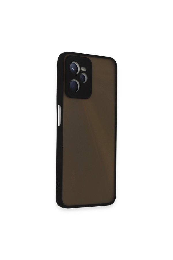 Evimdeyokyok Realme C35 Kılıf Montreal Silikon Kapak - Siyah