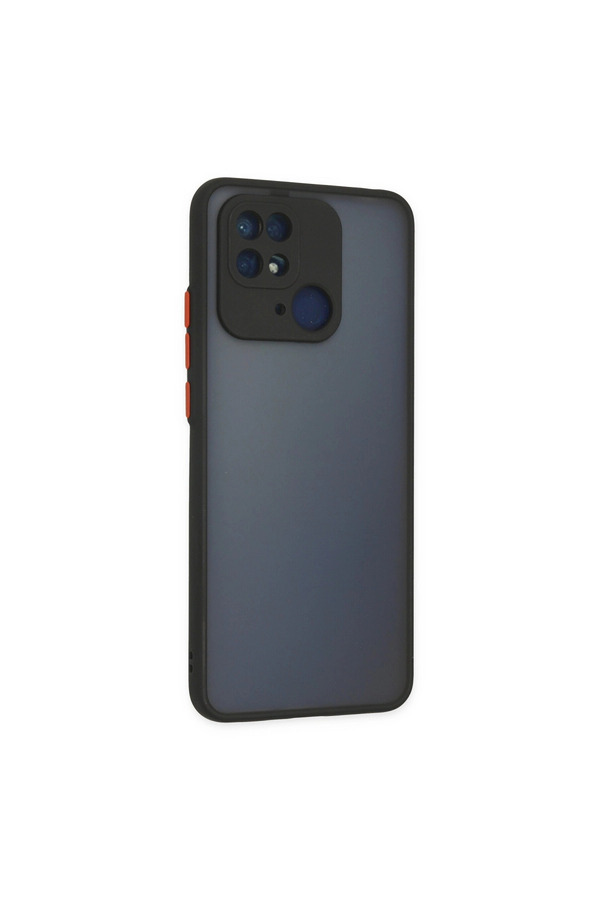 Evimdeyokyok Xiaomi Redmi 10C Kılıf Montreal Silikon Kapak - Siyah