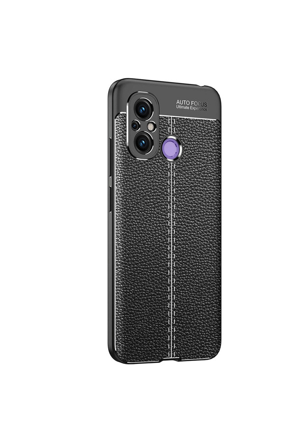 Evimdeyokyok Xiaomi Redmi 12C Kılıf Auto Focus Kapak - Siyah