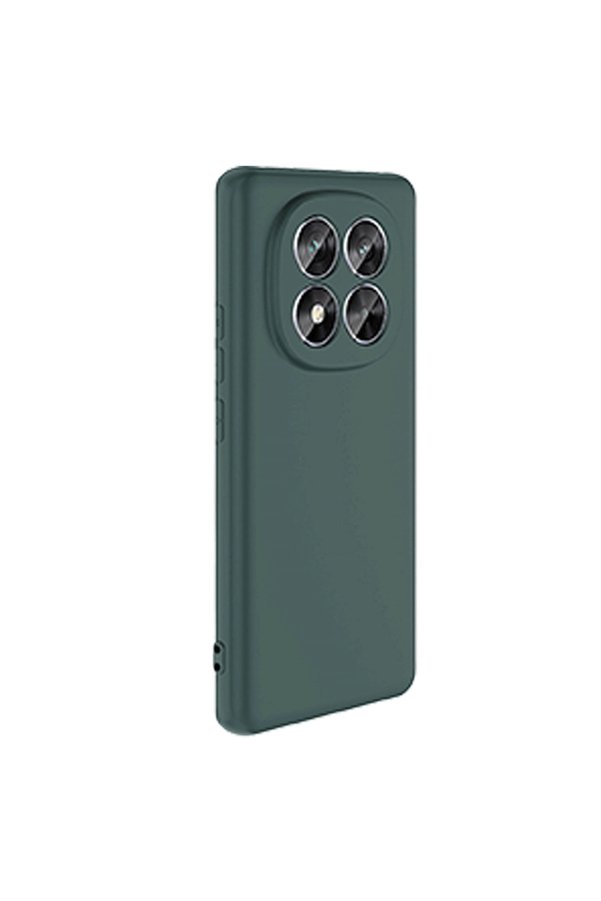 Evimdeyokyok Xiaomi Redmi Note 14 Pro 5G Kılıf First Silikon - Koyu Yeşil