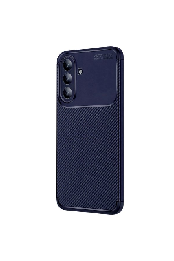 Evi̇mdeyokyok Samsung Galaxy A57 5G Auto Focus Karbon Kapak - Laci̇vert