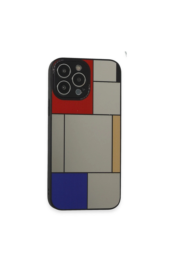 Evimdeyokyok Apple İphone 14 Pro Max Kılıf Mirror Desenli Kapak - Mirror - 9