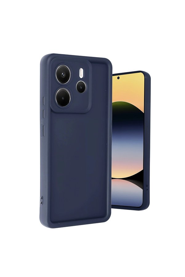Evimdeyokyok Xiaomi Redmi Note 14 4G Kılıf Viera Silikon - Lacivert