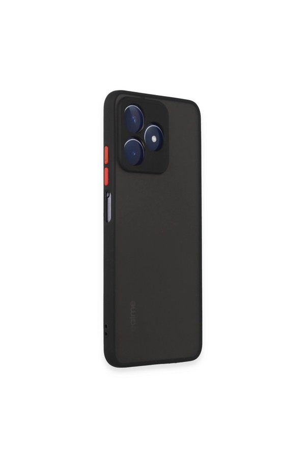 Evi̇mdeyokyok Realme C53 Kılıf Montreal Si̇li̇kon Kapak - Si̇yah