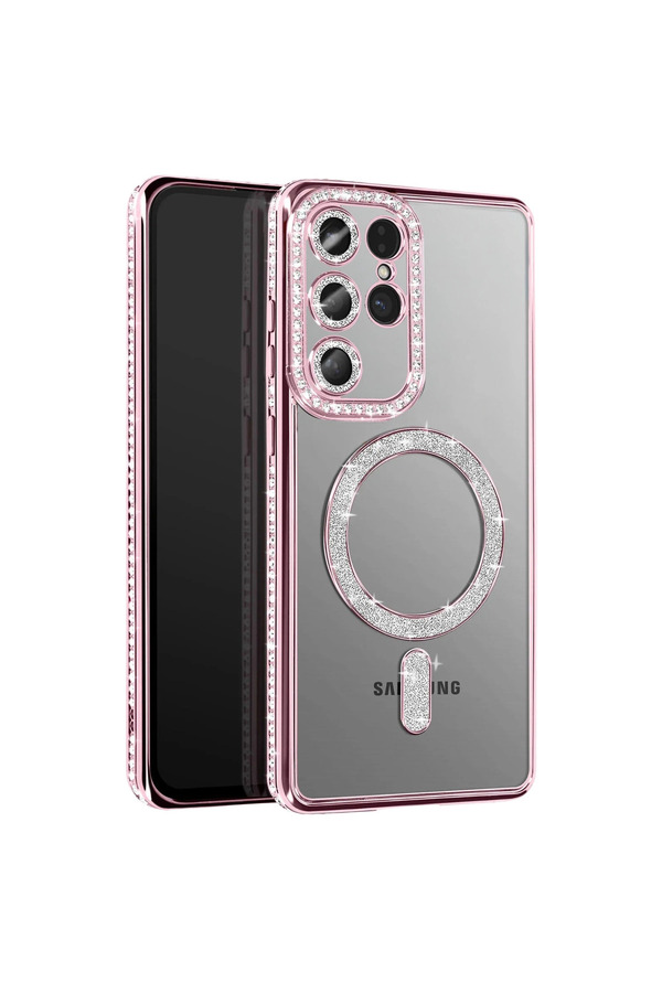 Evimdeyokyok Joko Samsung Galaxy S26 Ultra Joke Simli Magneticsafe Kılıf - Pembe