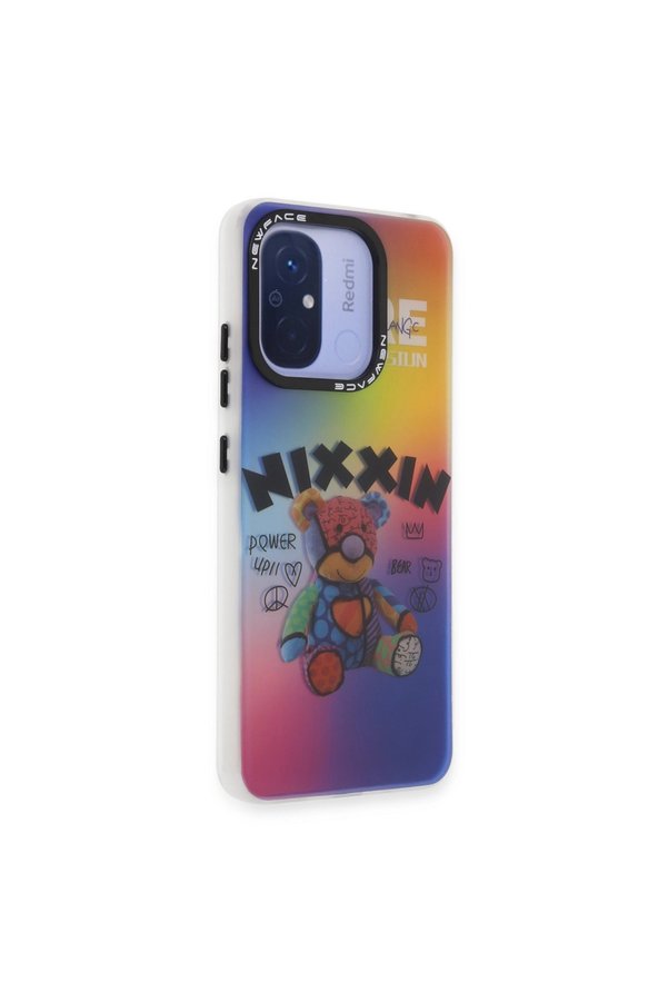 Evimdeyokyok Xiaomi Redmi 12C Kılıf Estoril Desenli Kapak - Estoril - 11