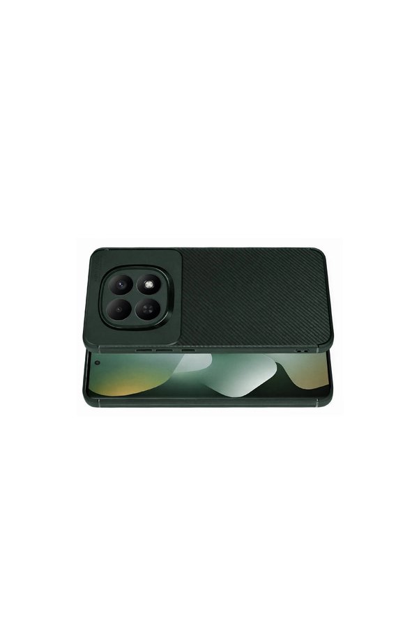 Evimdeyokyok Xiaomi Redmi Note 15 Pro 5G Auto Focus Karbon Kapak - Koyu Yeşil