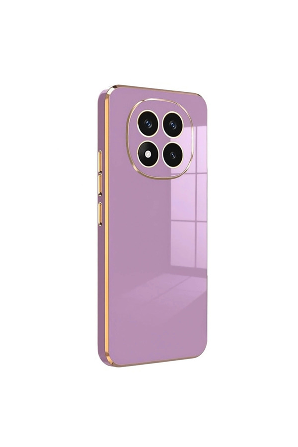 Evimdeyokyok Xiaomi Redmi Note 14 Pro 4G Kılıf Volet Silikon - Mor